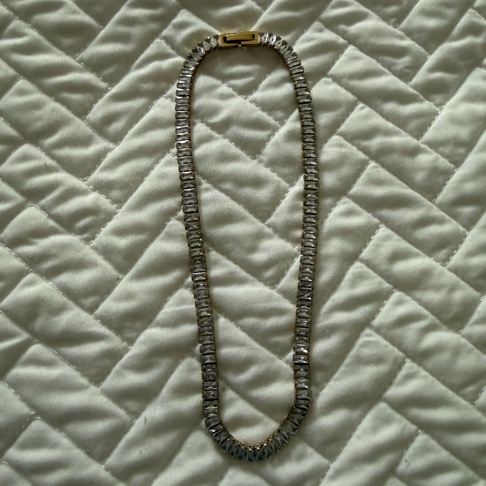 Baguette Tennis Necklace